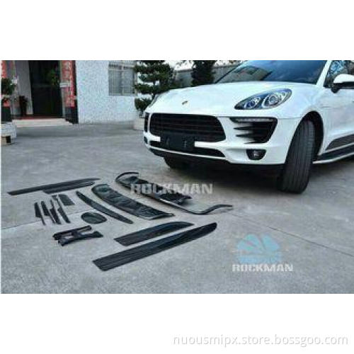 Carbon Fiber Body Kits for Porsche Macan Include Front Lip